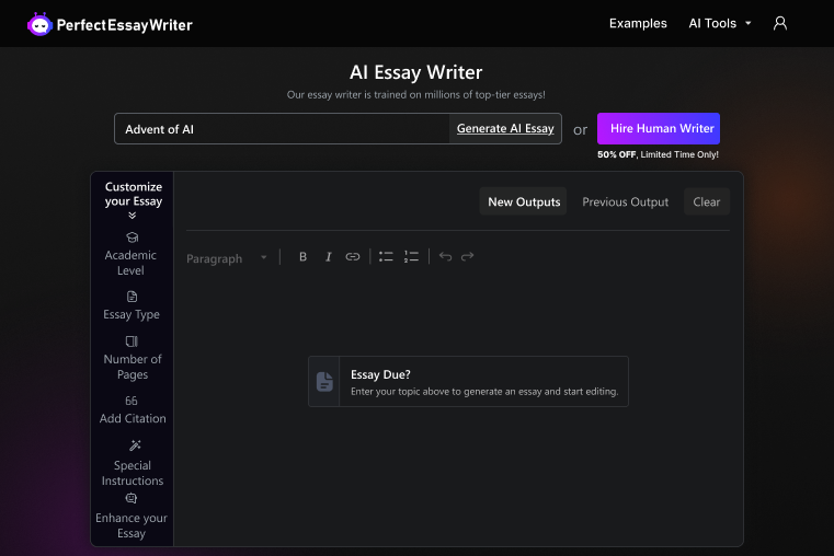 free essay writer ai for students